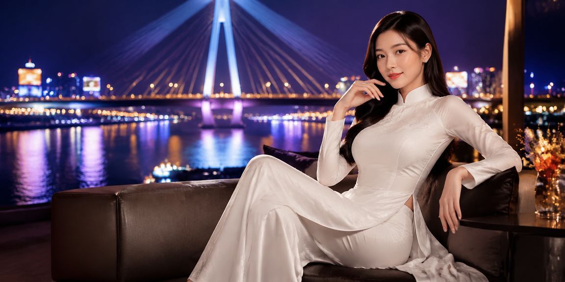 Người phụ nữ mặc áo dài thực hiện giao dịch cá cược trực tuyến tại Cần Thơ