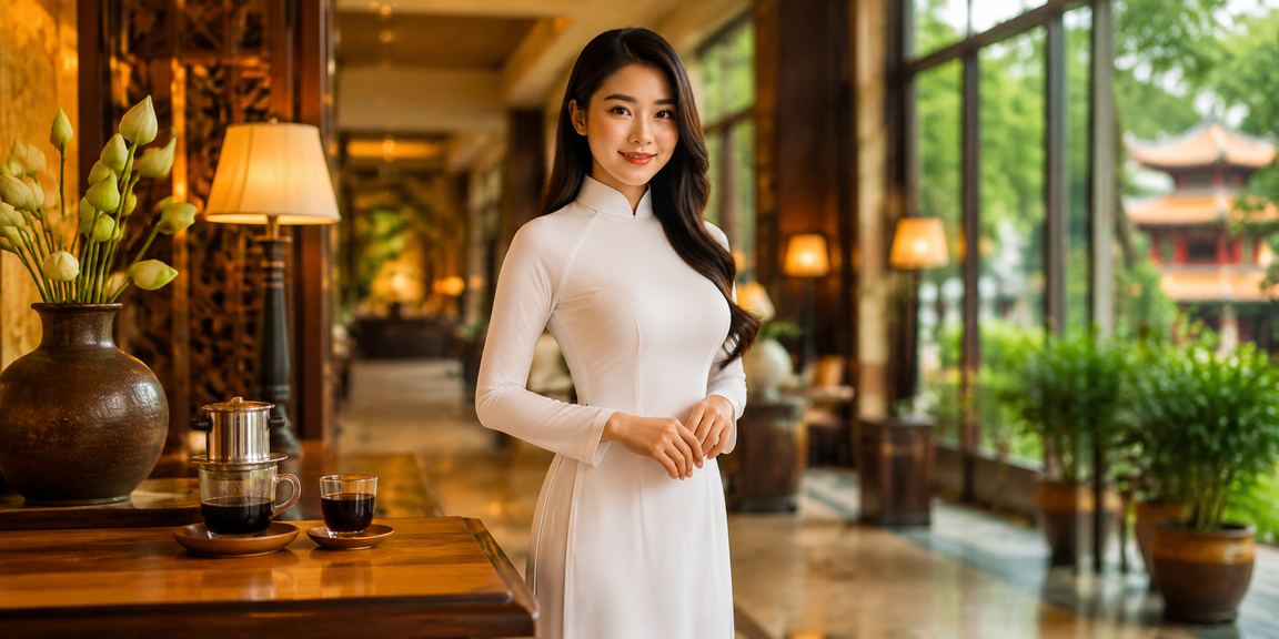 Người chơi mặc áo dài tham gia casino trực tuyến tại Hà Nội với giao diện an toàn
